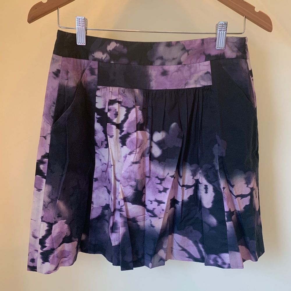 Floral Abstract Theory Skirt